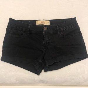 Hollister Black Shorts (size 7)